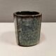 Vase in several shades of blue, from Danish stogo art pottery