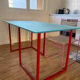 Green table desk Habitat