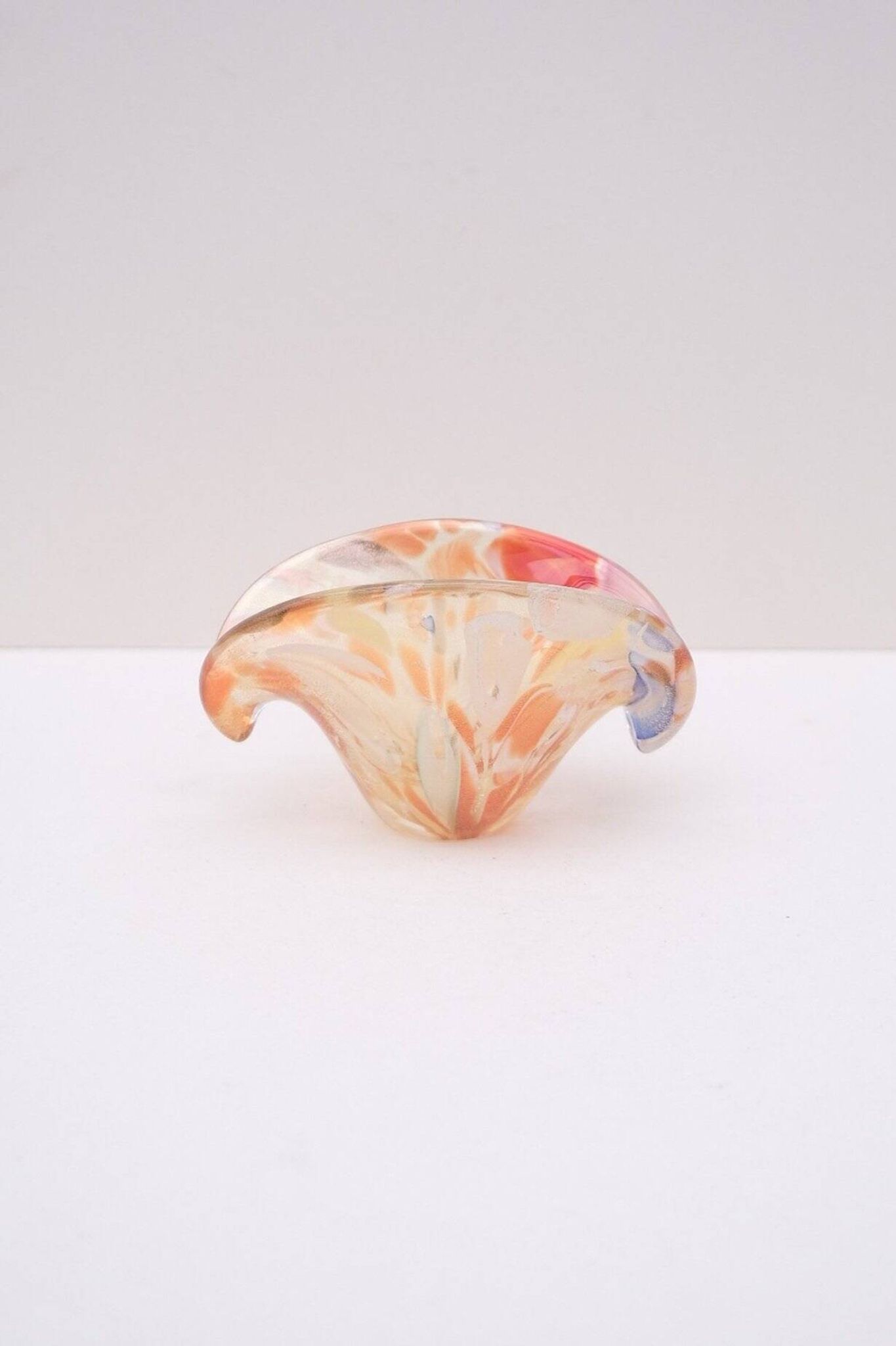 Vide poche de MURANO en verre soufflé, Italie 1960