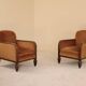 Pair of Art Deco armchairs, France, 1930s
