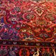 Hand-knotted Bakhtiari Persian carpet from Iran.