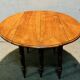 National walnut slatted table, Italy, late 19th century