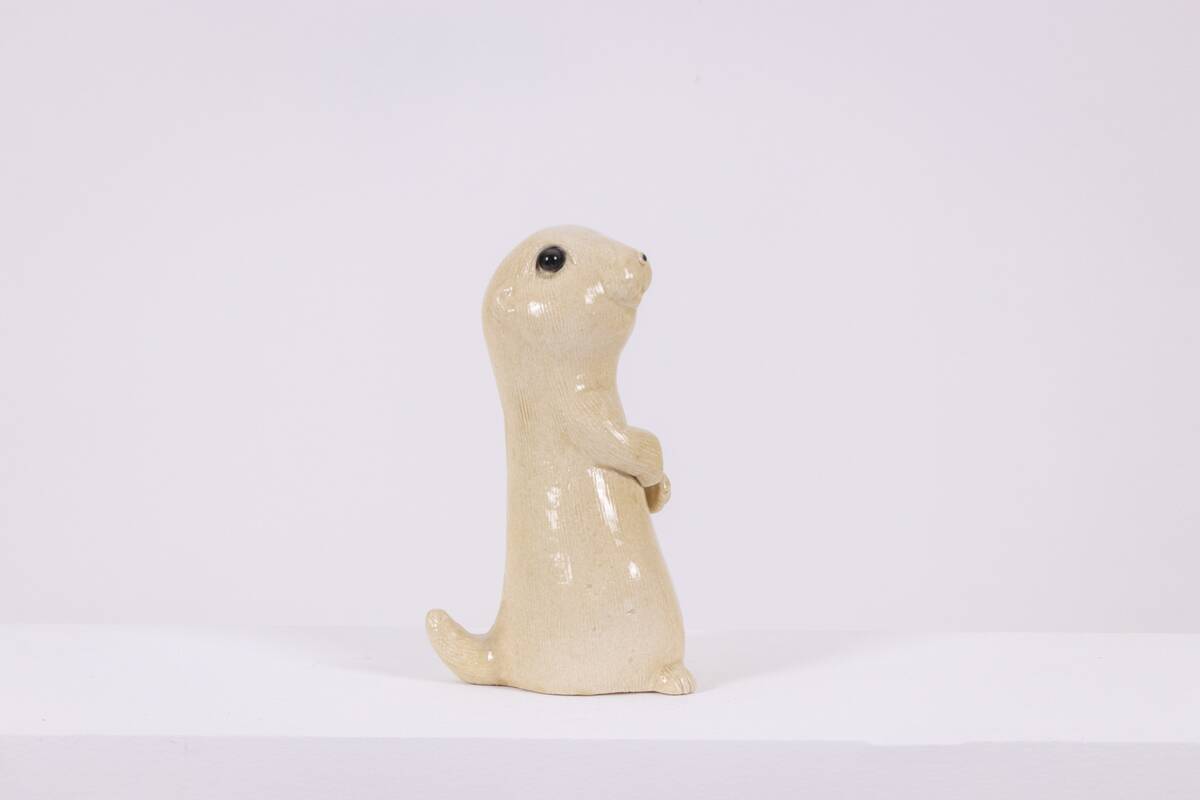 Valerie Courtet. Prairie dog. Contemporary work.