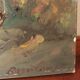 Landscape canvas painting