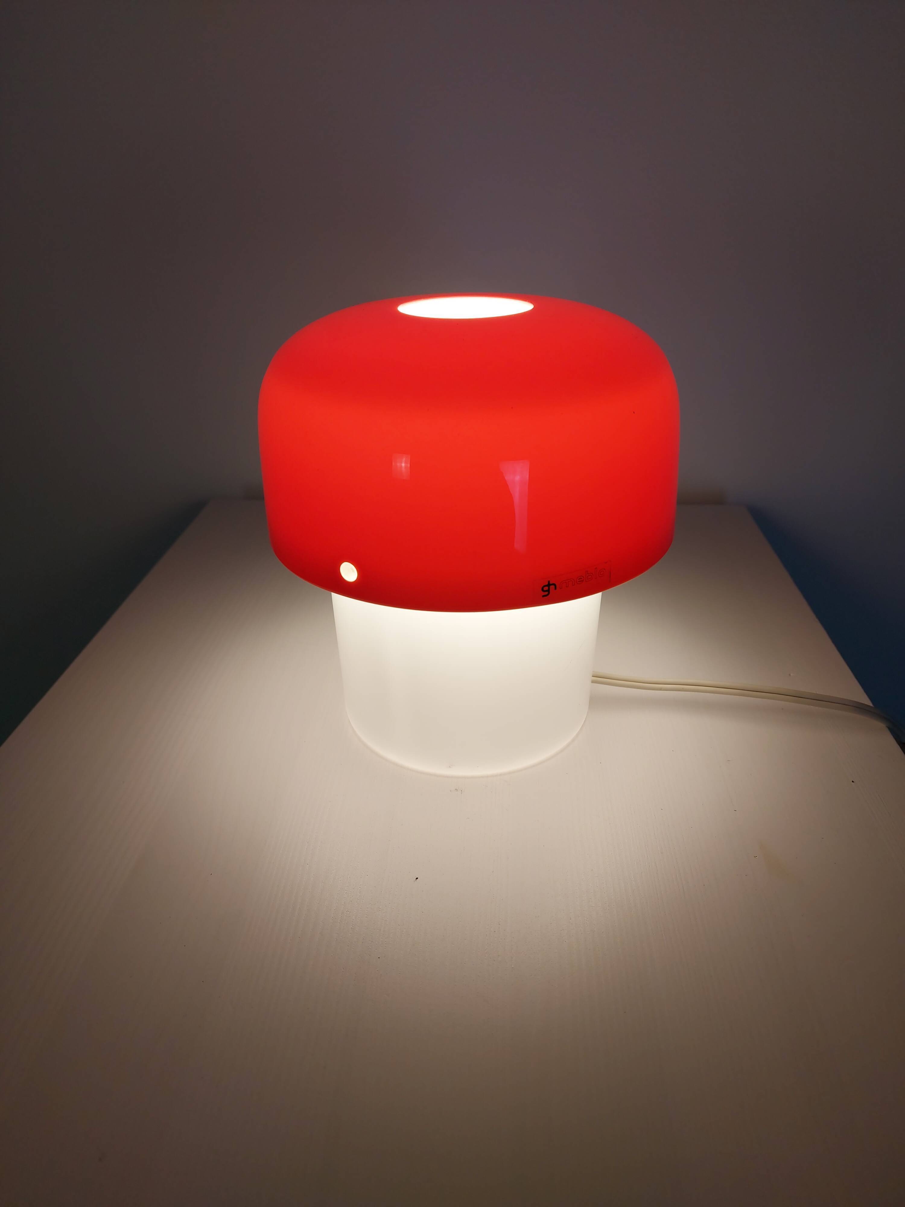 Table Lamp by Harvey Guzzini for Meblo, 1970s
