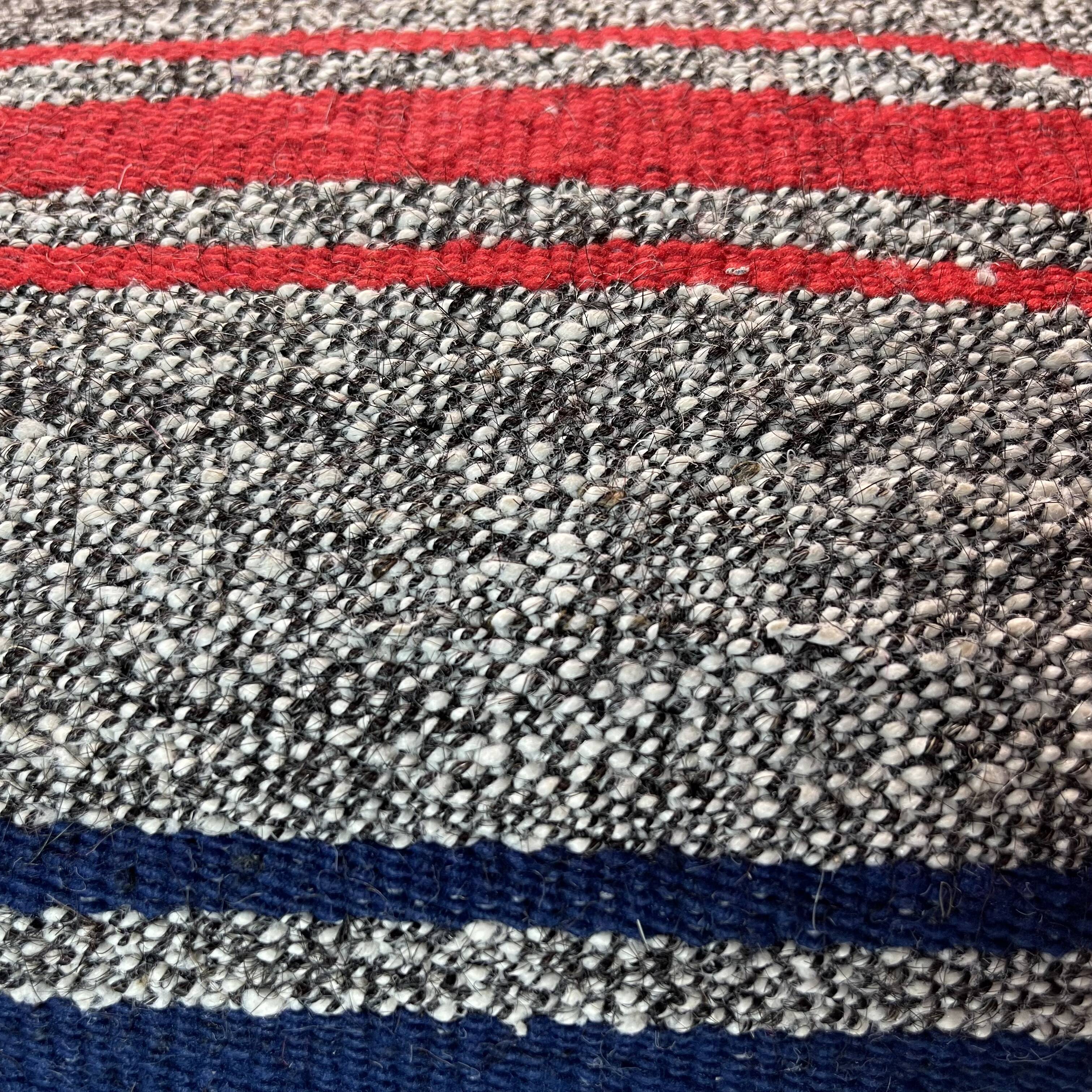 Vintage turkish kilim cushion cover , 30 x 60 cm