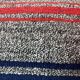 Vintage turkish kilim cushion cover , 30 x 60 cm