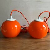 Pair of portable lamps