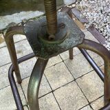 Vintage industrial workshop stool