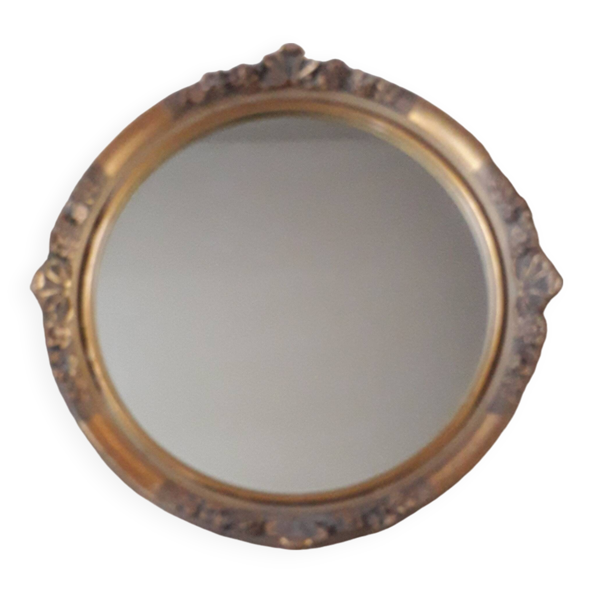 Antique art deco style mirror