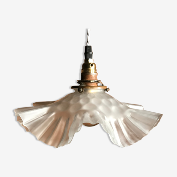 Suspension opaline vintage 1930