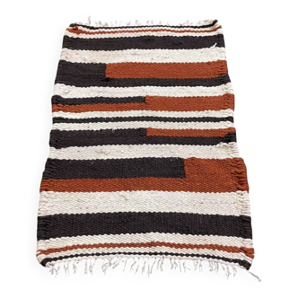 Moroccan handmade wool rug