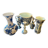 Large Delft blue set – Decorative blue and white ceramics, hidden