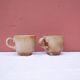 2 tasses et leur soucoupe gres de France
