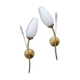Pair of wall lamps 1950