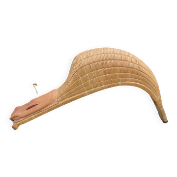 Ancienne chistera, grand gant, 65cm, Pays Basque