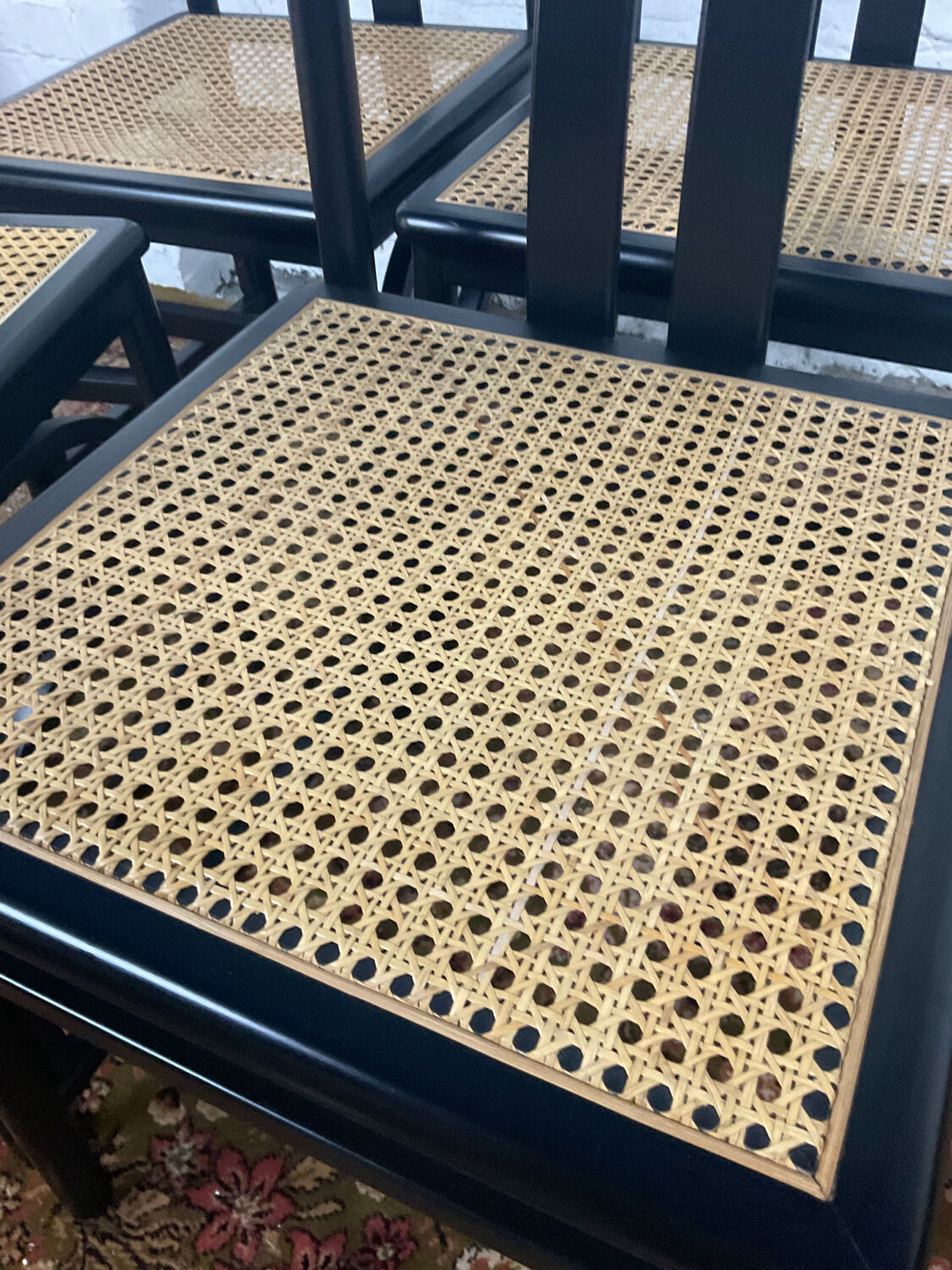 Series of 4 Annig Sarian chairs from the 80s