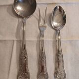 Antique flatware set for 51 place settings