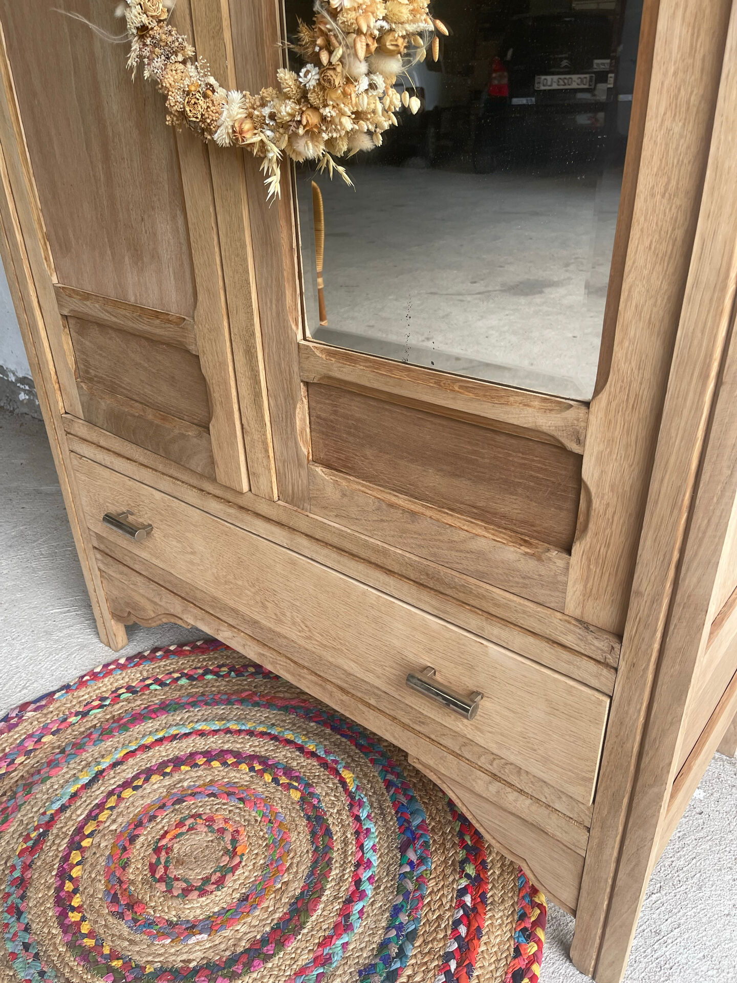 Parisian glass cabinet