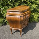 Chest of drawers in Dutch style marquetry with secret drawer.