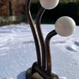 Vintage bakelite 3 ball hook