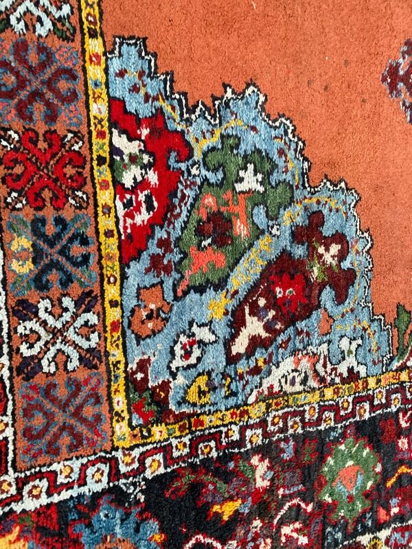 Large old Moroccan carpet Berbere 315x396 cm