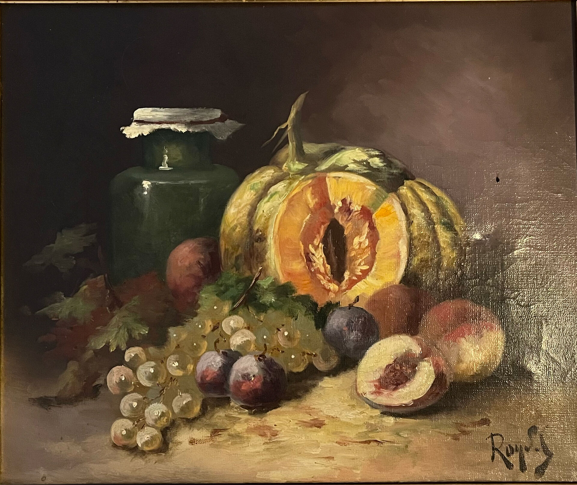 Pair of old still lifes