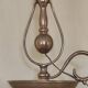 Marine lamp in bronze and brass - bronze swing lamp