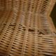 Armchair child vintage rattan wicker