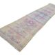 Vintage Turkish hallway rug 92x492 cm