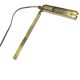 BUN ART DECO wall sconce tube