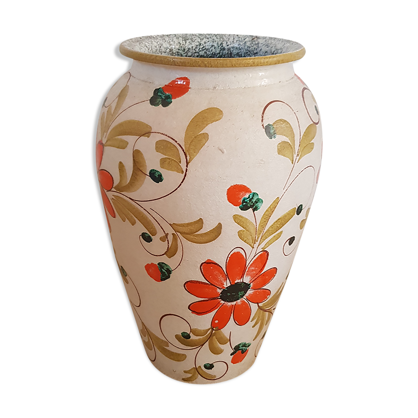 Ceramic stoneware vase