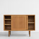 Danish sideboard in oak by Hundevad & Co 1960s