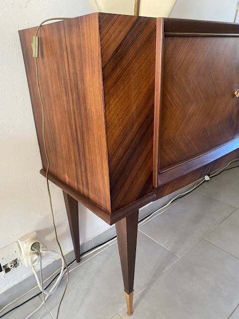Vintage walnut console enfilade