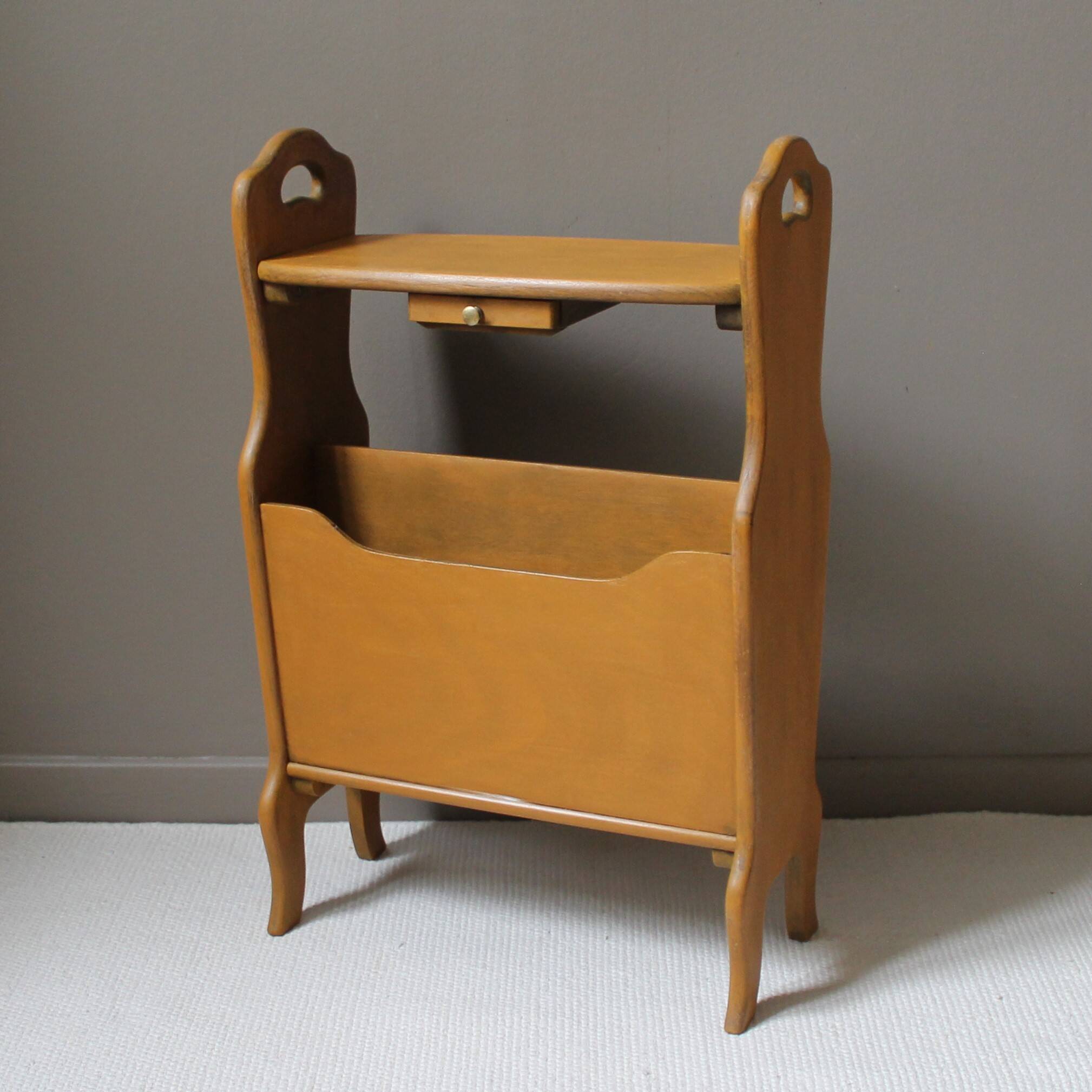 table porte-revues vintage