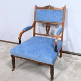 Small Rosewood Armchair, Restoration Period – Early 19th Century