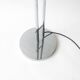 Lampadaire space age en métal chromé avec lumières magnétiques par Reggiani