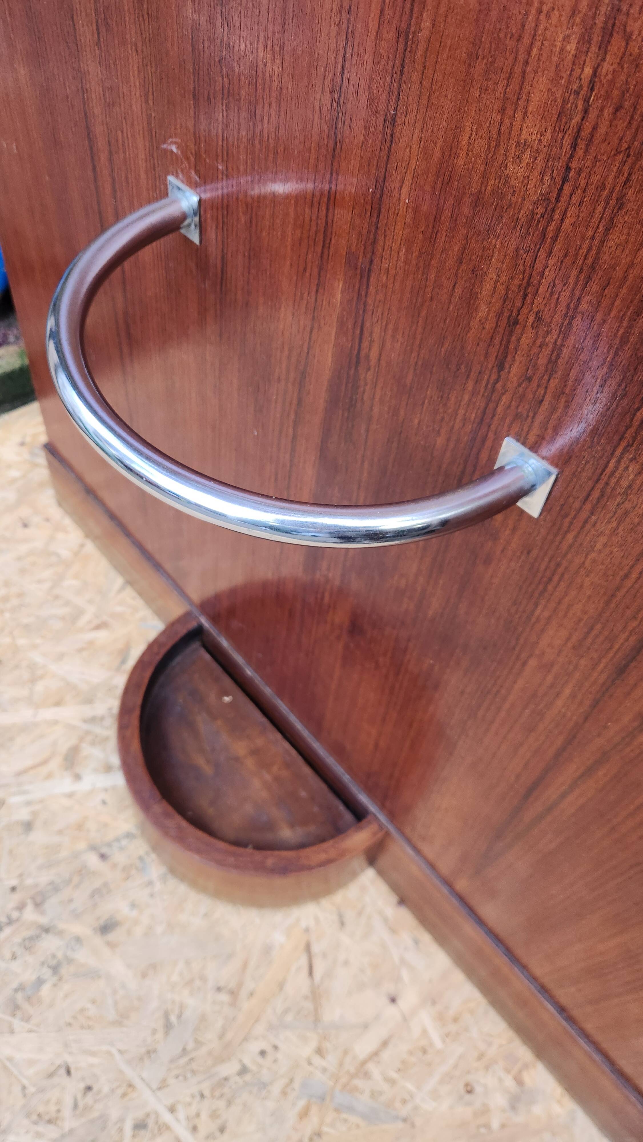 Art Deco wall coat rack wardrobe