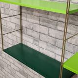 Floor string style tomado 1960 metal 4 tablets 3 uprights. Amount or small traces of oxidation