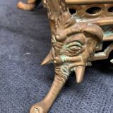 Planter. Solid bronze.