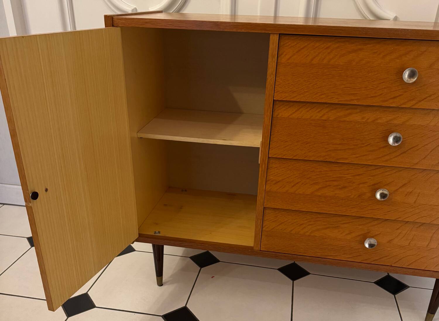 Vintage Scandinavian sideboard