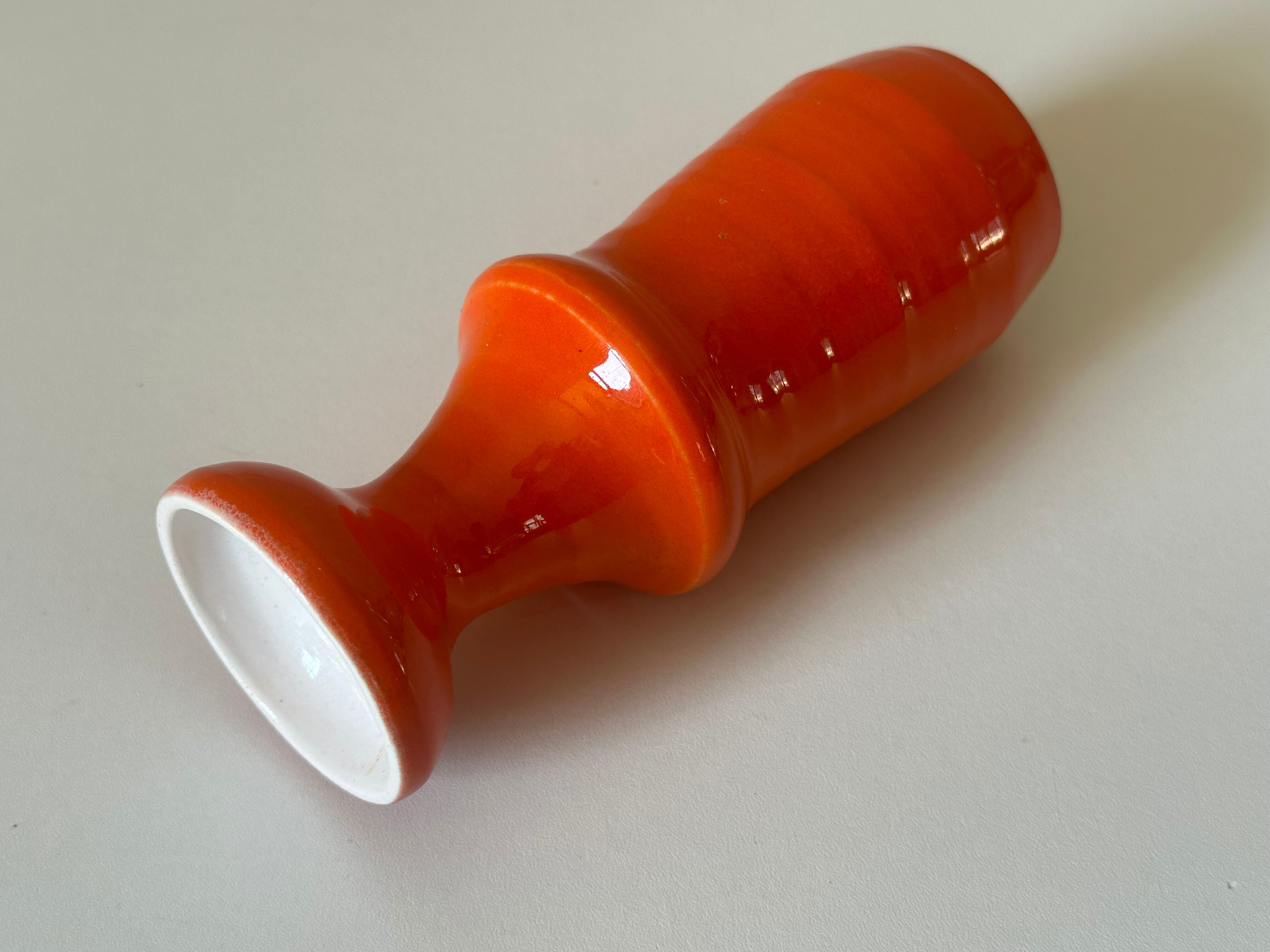 Ceramic vase signed vintage design 60 years
