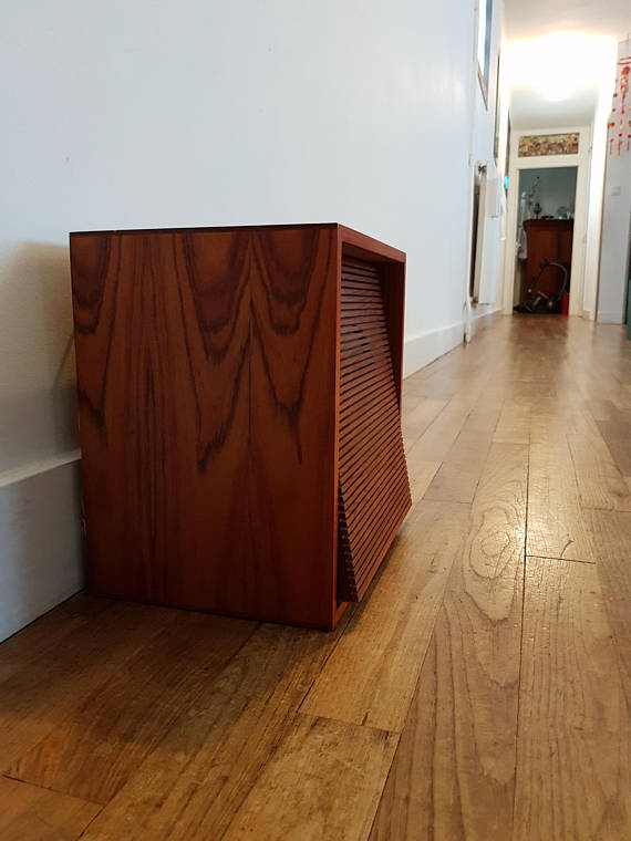 Scandinavian vintage Philips speaker rosewood