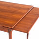 Teak dining table with Scandinavian-style extensions - France, 1960