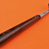 Culinary art Parisian spoon XIXth Melon / Apple .. Rosewood handle