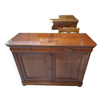 Louis Philippe style cherry wood sideboard