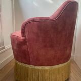 Fauteuil en velours