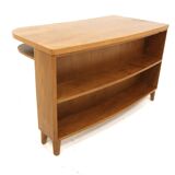 Scandinavian elm desk, by Swedish Modern, Sweden, 1940