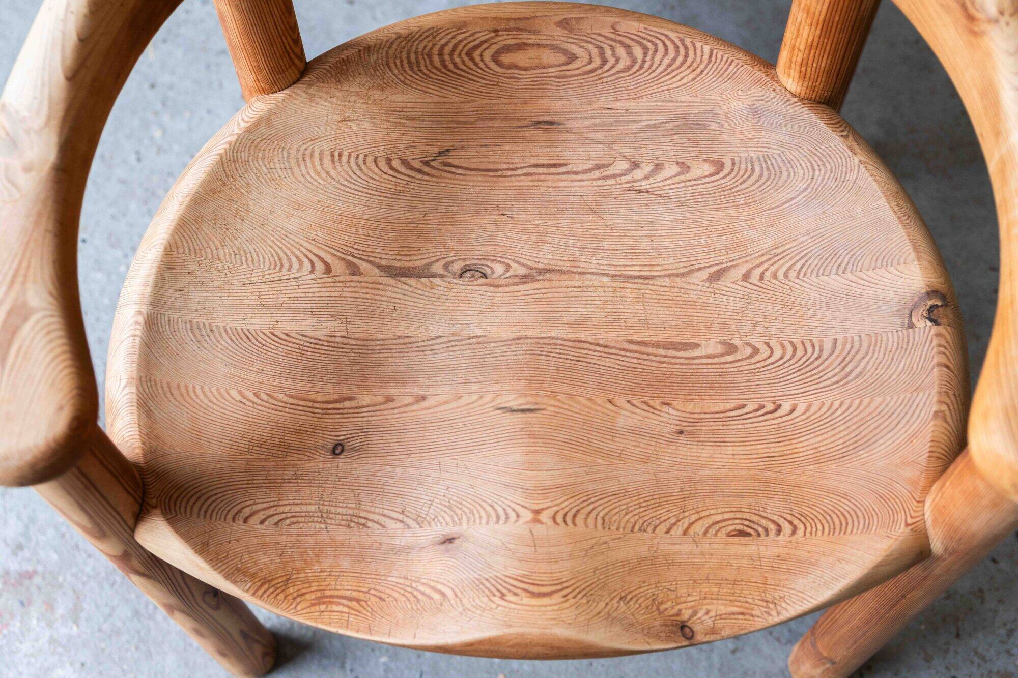 Set of 3 dining chairs by Rainer Daumiller