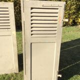 Pair of Persian shutters, old wood screen 2 fronts